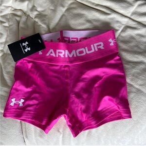 UA gym shorts